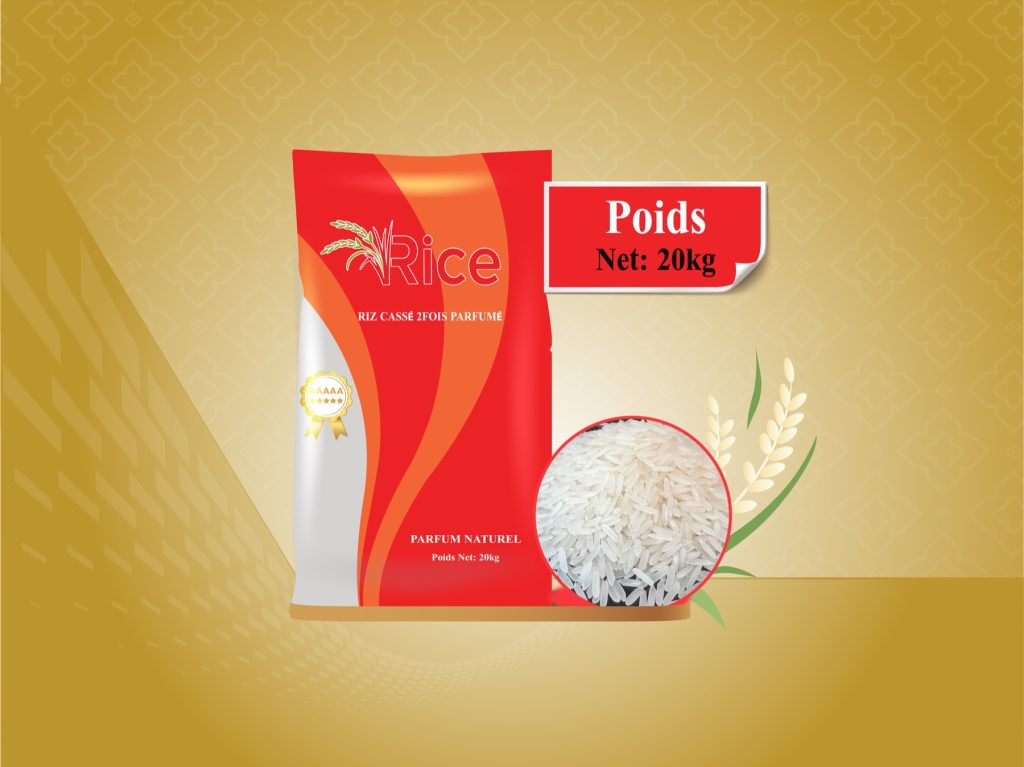 Sachet de riz cassé parfumé